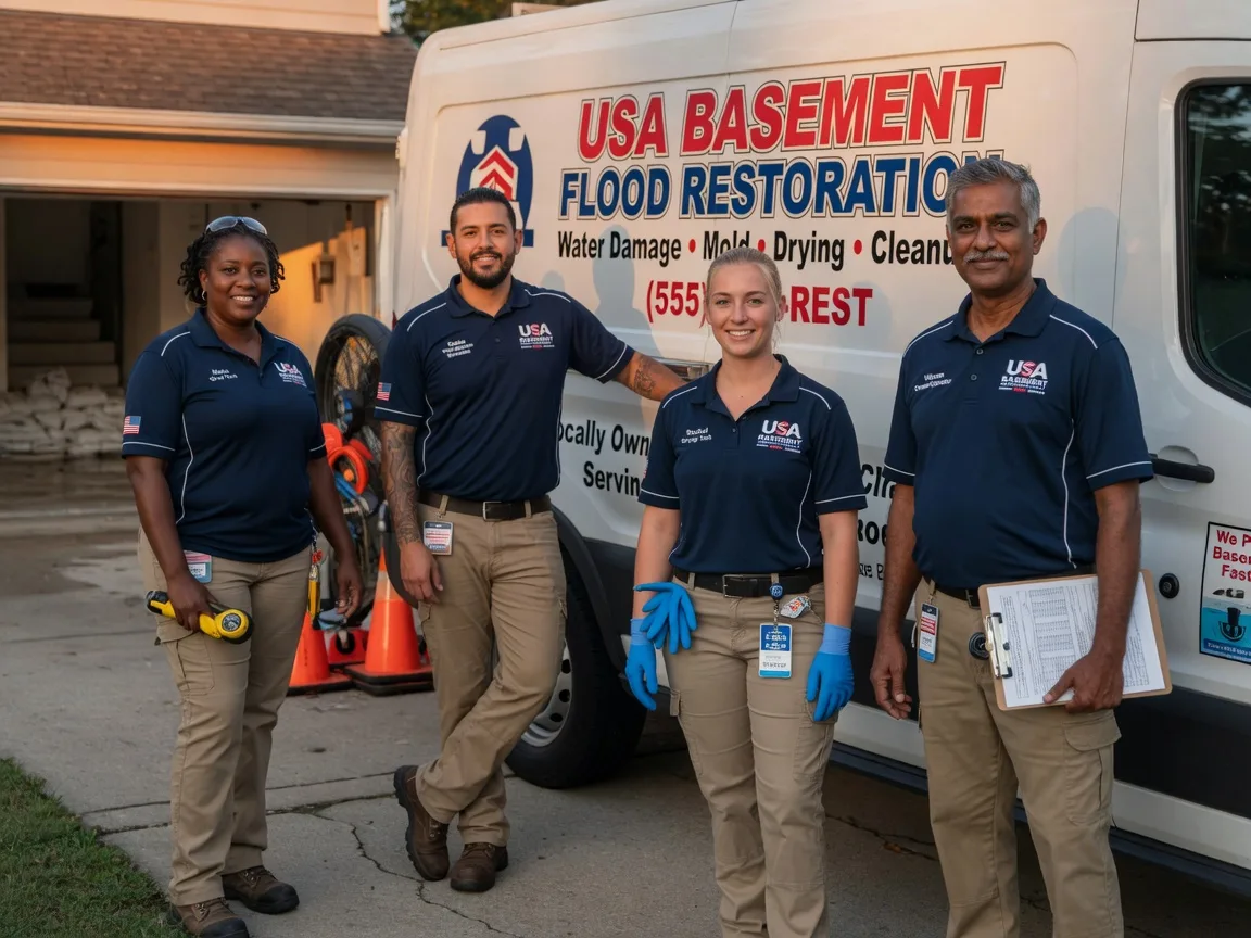 Basement Flood Cleanup company in Akron, PA